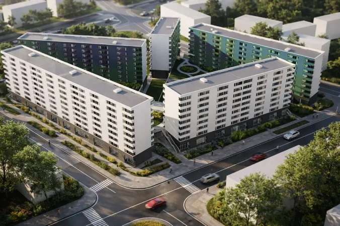 ✅Apartament 1+1 në shitje – Kashar Center – 110,000 €