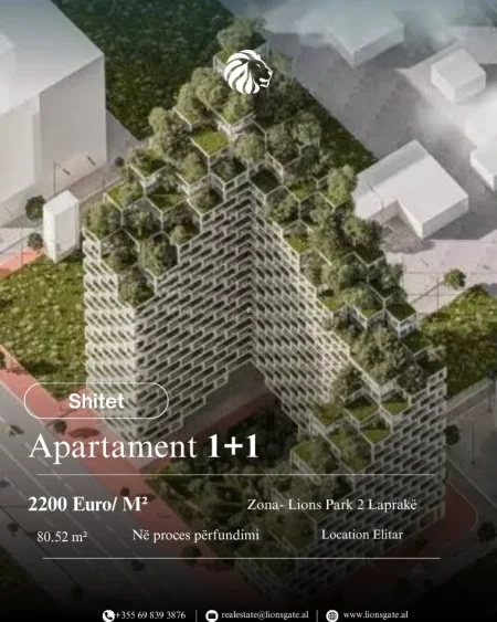 shitet apartament , 80 m² 178.000 €