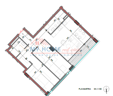 Tirane, shitet apartament 1+1+BLK Kati 3, 1 m² 990 Euro (Urnaza Lindore)