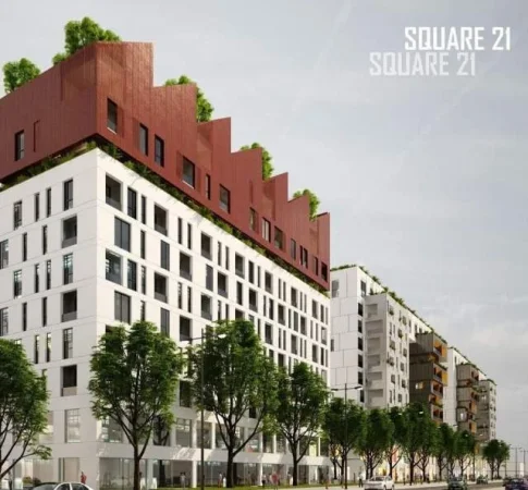 Tirane, shes apartament 2+1+BLK Kati 7, 102 m² 270.900 Euro (Square 21/ Rruga e Kavajes)