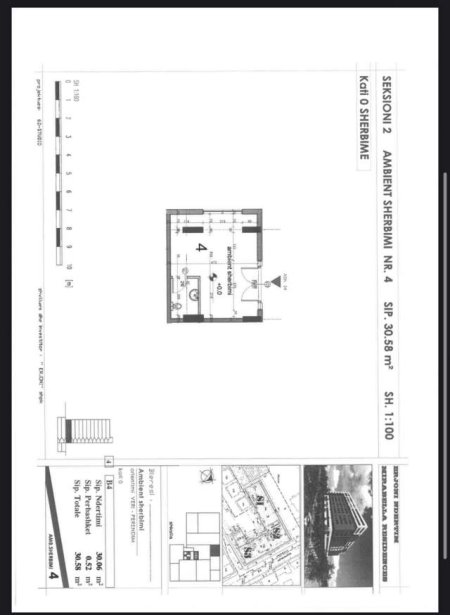 Tirane, shes apartament 1+1 Kati 3, 30 m² 71.000 Euro (Oxhaku)
