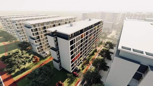 Tirane, shes apartament 2+1 Kati 4, 98 m² 83.000 Euro (QTU)