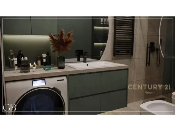 Tirane, jepet me qera apartament 1+1 Kati 2, 71 m² 460 Euro (Azem Galica)