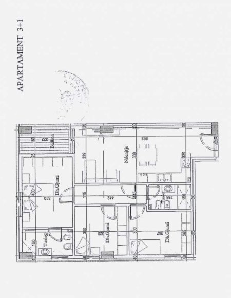 Tirane, shes apartament 3+1 Kati 2, 109 m² 109.800 Euro (Casa Italia)