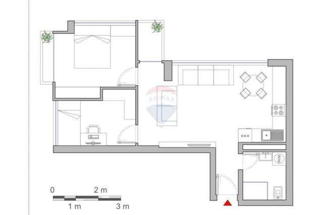 Tirane, shes apartament 2+1+BLK Kati 7, 81 m² 152.000 Euro (rruga kavajes)