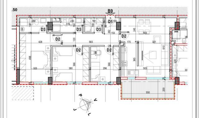 Tirane, shitet apartament 1+1+A+BLK Kati 3, 77 m² 96.000 Euro