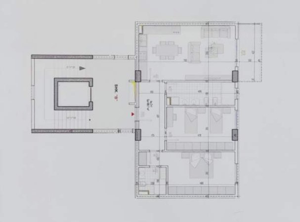 Tirane, shes apartament 2+1 Kati 3, 94 m² 98.000 Euro