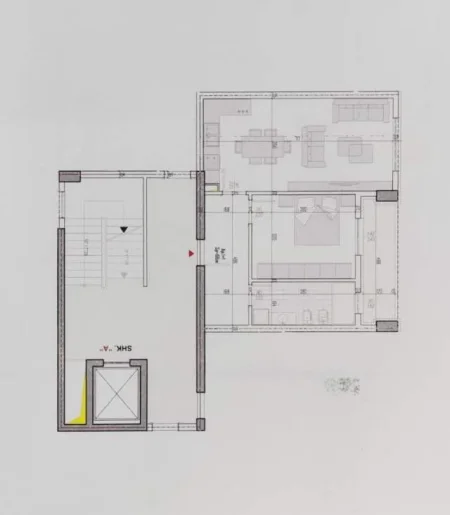 Tirane, shes apartament 2+1 Kati 3, 94 m² 98.000 Euro