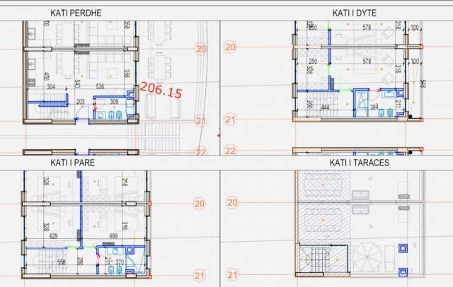 Tirane, shitet Vile 3 Katshe Kati 3, 290 m² 430.000 Euro