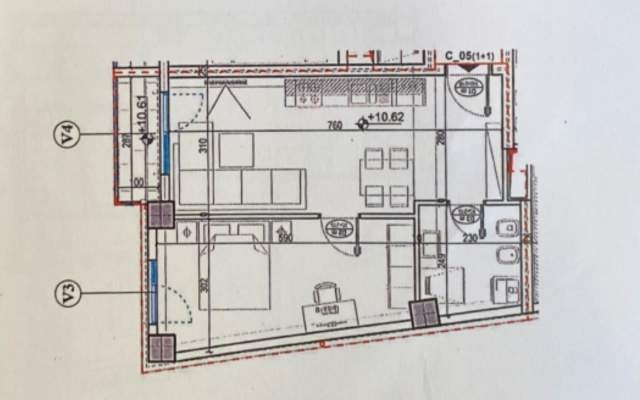Tirane, shitet apartament 1+1+BLK Kati 3, 63 m² 85.000 Euro (Bulevardi i Ri, Gener 2)
