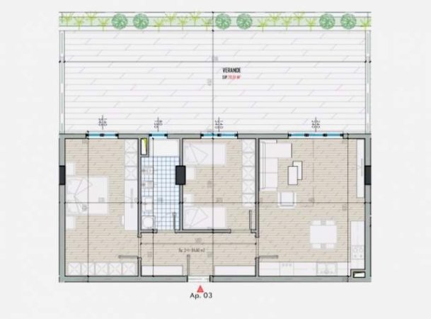 Tirane, shes apartament 2+1 Kati 0, 166 m² 99.000 Euro (Univers City)
