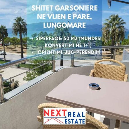 Lungomare, shitet garsonier 1+1 Kati 2, 50 m² 125000 Euro (Lungomare, Vlore)
