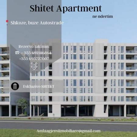 Tirane, shitet apartament Kati 5, 111 m² 104.000 Euro (Rezidenca Forest Buze Autostrade)