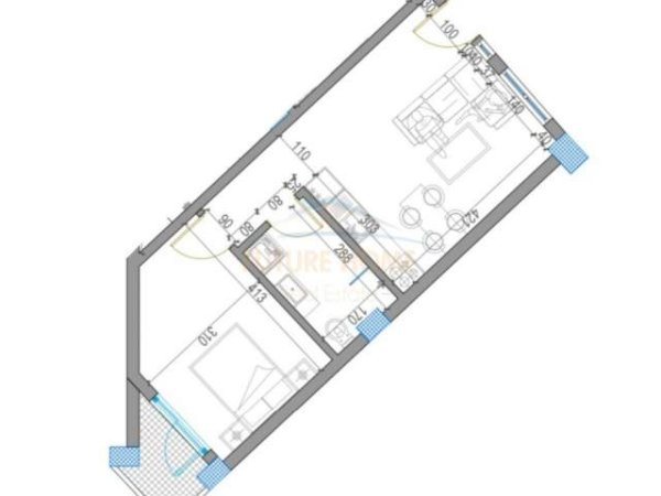 Tirane, shitet apartament 1+1 Kati 0, 48 m² 43.200 Euro (Rruga Baftjar Lici)