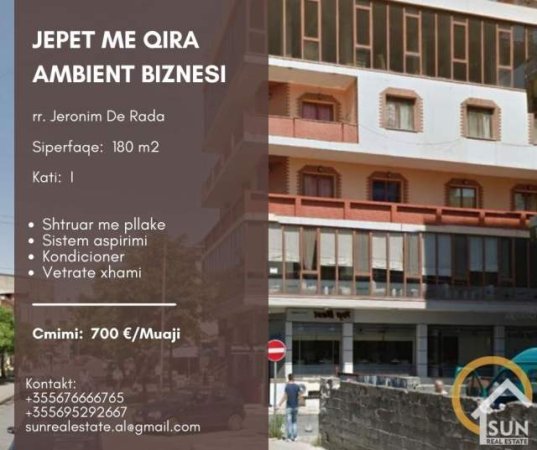 Shkoder, jepet me qera ambjent biznesi Kati 1, 180 m² 700 Euro (PRANE INSITUTIT, SHKODER)