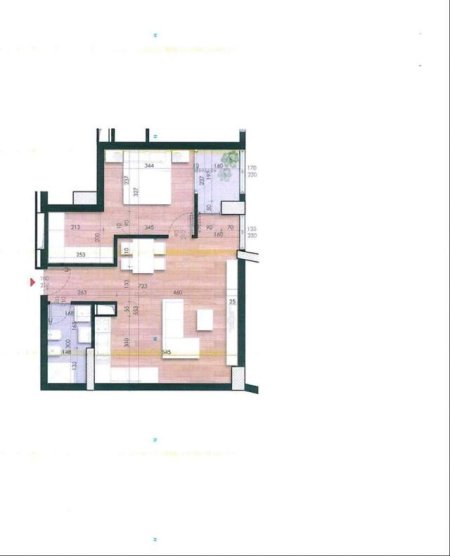 Tirane, shitet apartament 1+1+BLK Kati 2, 71 m² 85.500 Euro (Fusha e aviacionit)