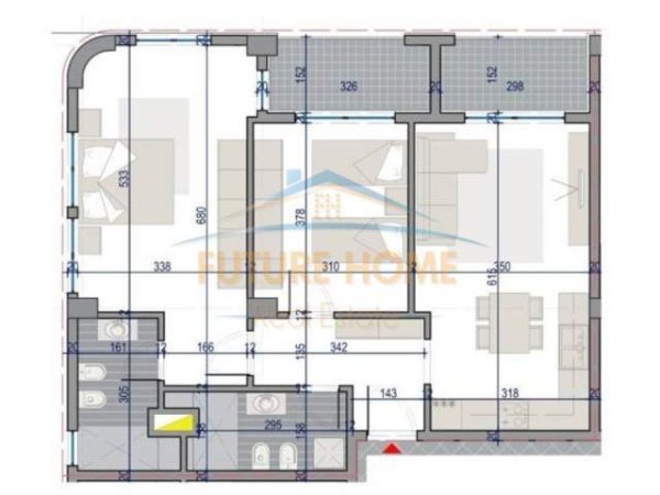 Tirane, shitet apartament Kati 9, 105 m² 122.000 Euro (Yzberisht)