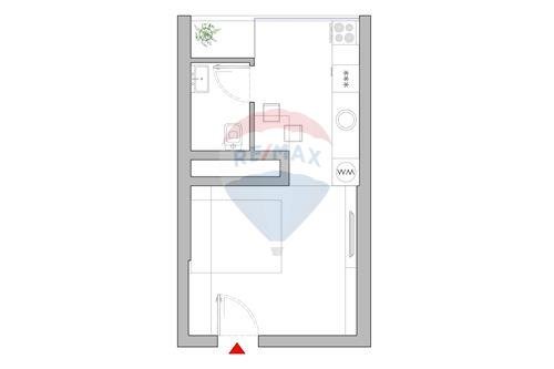 Tirane, shitet garsonier Kati 6, 41 m² 88.000 Euro (Te Delijorgji)