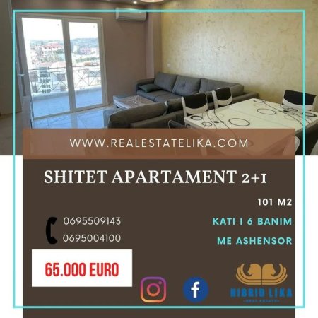 Golem, shes apartament Kati 6, 101 m² 65.000 Euro (Mali i Robit)