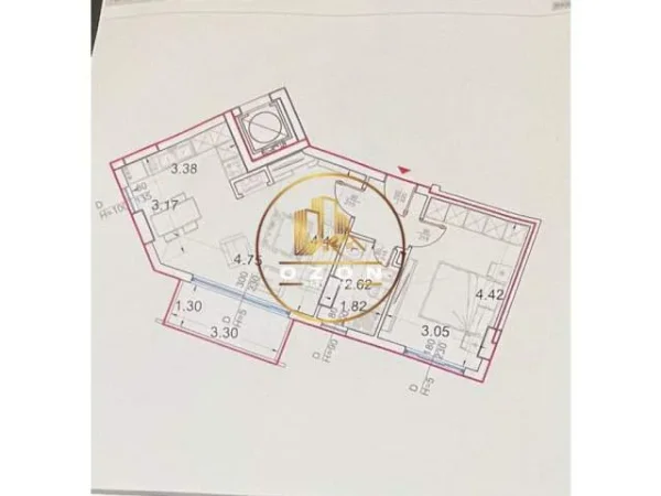 Tirane, shitet apartament 2+1 Kati 1, 112 m² 1.000 Euro/m2 (Linze)