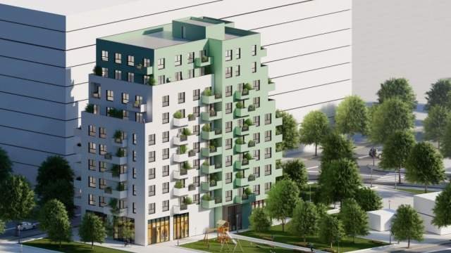 Tirane, shitet apartament 2+1 Kati 3, 82 m² 1.300 Euro/m2 (Unaza e re)