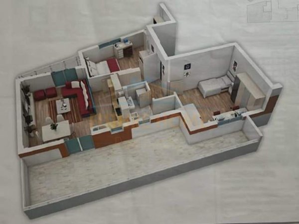 Shitet Apartament 2+1 Kati 2, 110 m²   100.000 Euro (Restorant Fresku)