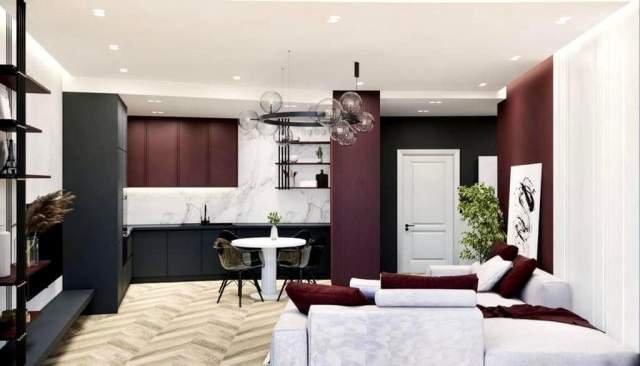 Tirane, shitet apartament 1+1+A+BLK 80 m²  (LAKE VIEW, LIQENI)