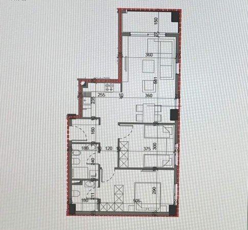 Tirane, shitet apartament 2+1 Kati 3, 101 m² 202.000 Euro (Jordan Misja)