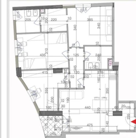 Tirane, shitet apartament 1+1+BLK Kati 5, 72 m² 105.000 Euro