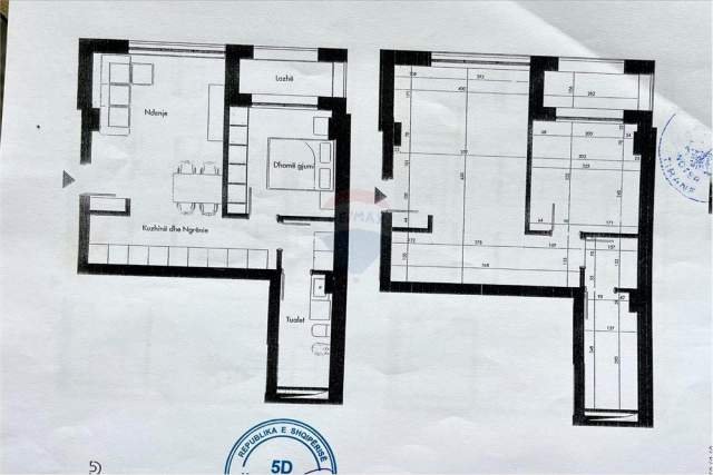 Tirane, shitet apartament 1+1+BLK Kati 5, 79 m² 102.500 Euro (Siri Kodra)