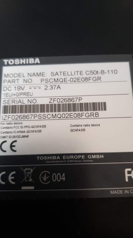 Tirane, shes Laptop Toshiba Satellite 15.000 Leke