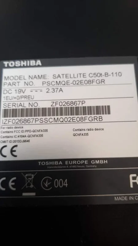 Tirane, shes Laptop Toshiba Satellite 10.000 Leke