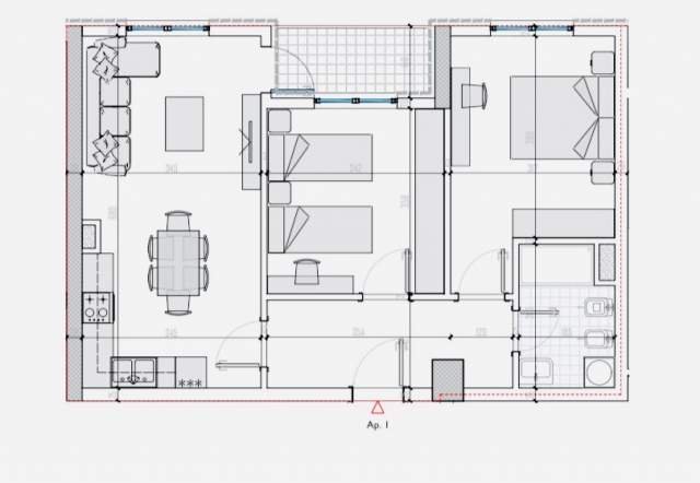 Tirane, shitet apartament 88 m² 850 Euro/m2