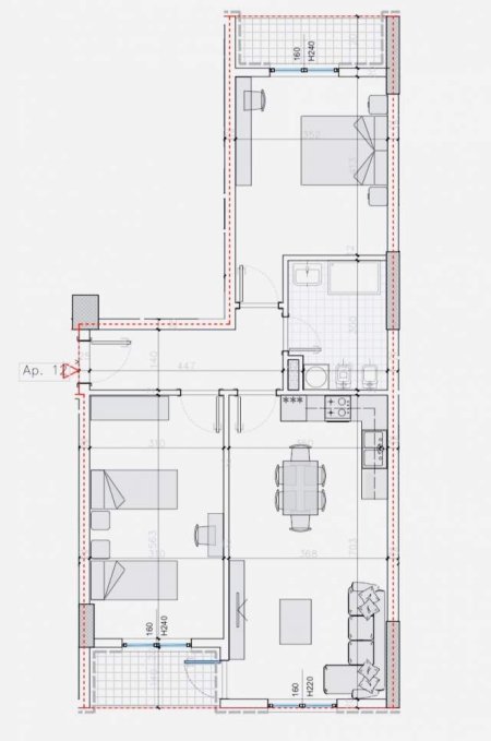 Tirane, shitet apartament 88 m² 850 Euro/m2