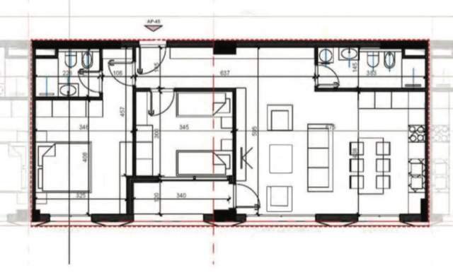 Tirane, shitet apartament Kati 7, 104 m² 1.400 Euro/m2
