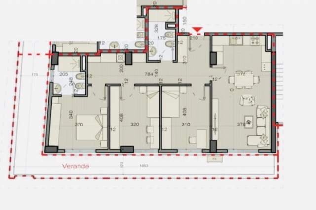 Tirane, shitet apartament Kati 9, 130 m² 1.400 Euro/m2