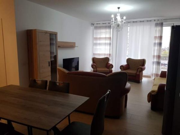 Tirane, jepet me qera apartament 1+1+BLK Kati 6, 80 m² 420 Euro (fusha e aviacionit kompleksi turdiu)