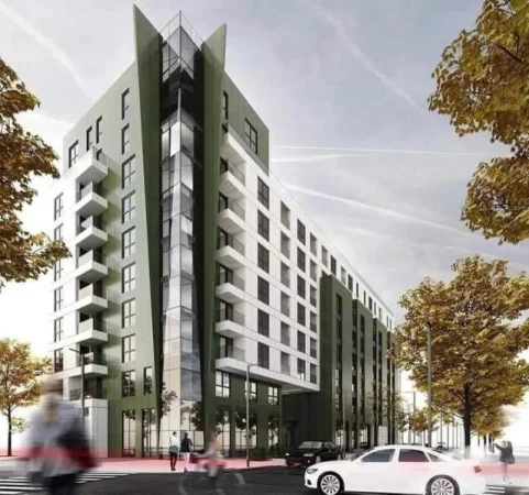 Tirane, shes apartament 1+1+BLK Kati 5, 77 m² 96.200 Euro (ish Fusha Aviacionit)