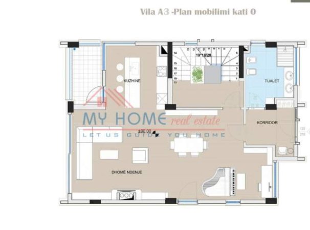 Tirane, shitet Vile 2+1+BLK 323 m² 1 Euro (Teg)