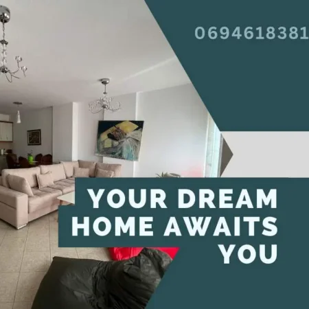 Tirane, jepet me qera apartament 2+1+BLK Kati 1, 85 m² 68.000 Leke