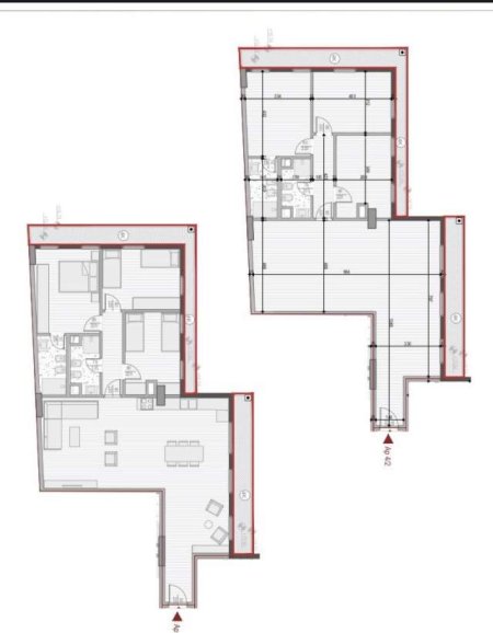 Tirane, shitet apartament 3+1 Kati 5, 174 m² 1.800 Euro/m2 (Rruga Riza Cerova)