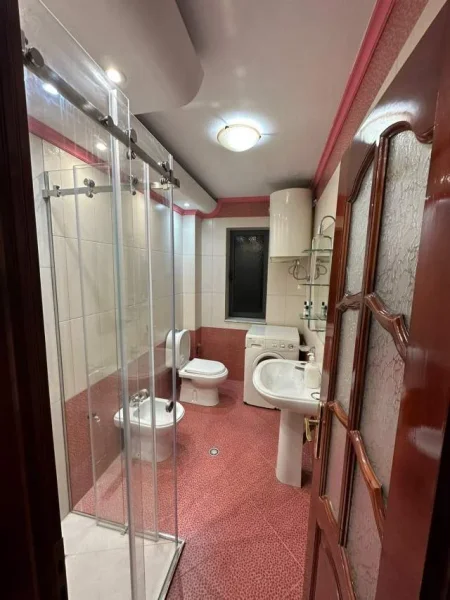 Tirane, jepet me qera apartament 2+1+BLK Kati 1, 600 Euro (Rruga Karl Gega)