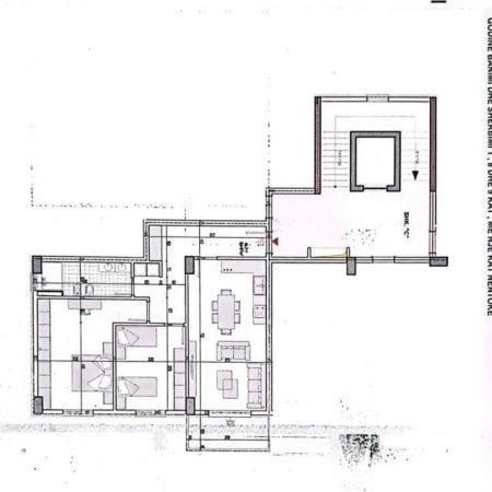 Tirane, shes apartament 2+1+BLK Kati 6, 110 m² 83.000 Euro (Kamez)