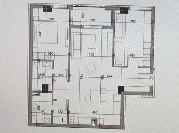 Tirane, shitet apartament 2+1 Kati 6, 112 m² 112 Euro (RRUGA PETRELA)