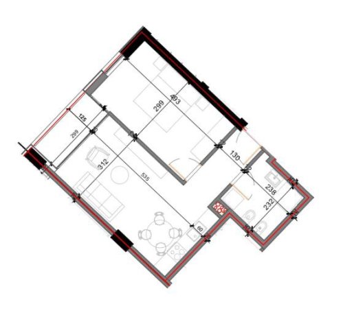 Tirane, shitet apartamenTE 2+1 Kati 4, 110 m² 990 Euro/m2 (UNAZA E MADHE)