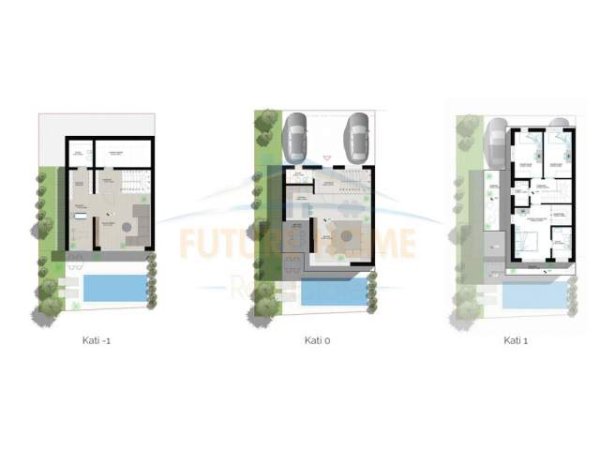 Tirane, shitet Vile 3 Katshe 270 m² 521.000 Euro (Farke)