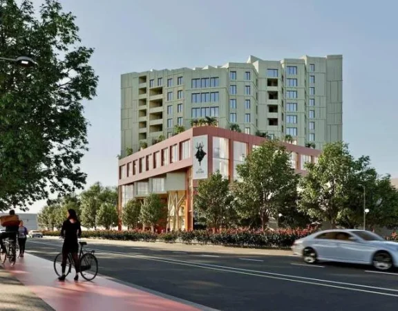 Tirane, shitet apartament 2+1+A+BLK 97 m² 1.350 Euro/m2 (COLONNADE RESIDENCE Prane Zogut te Zi, buze rruges)