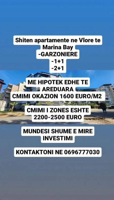 Vlore, shes apartament 1.500 Euro/m2