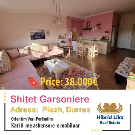 Plazh-Durres, shes garsonier Kati 8, 57 m² 38.000 Euro (Plazh Durres)