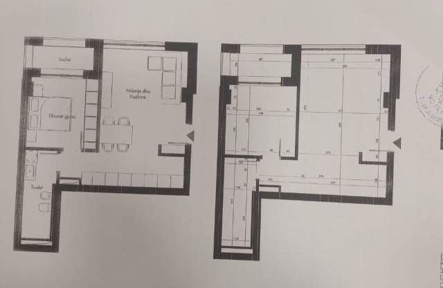 Tirane, shes apartament 1+1+BLK Kati 2, 75 m² 93.000 Euro (ish restorant durresi)